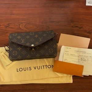 Louis Vuitton Felicie GM monogram